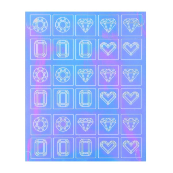 Mirror Nail Art Sticker #5