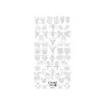 Ausmalschablone Animals" - schwarz"