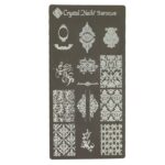Stamping Plate (Stempel Vorlagen) Baroque"