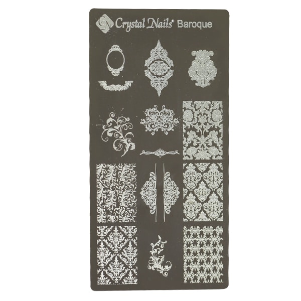 Stamping Plate (Stempel Vorlagen) Baroque"