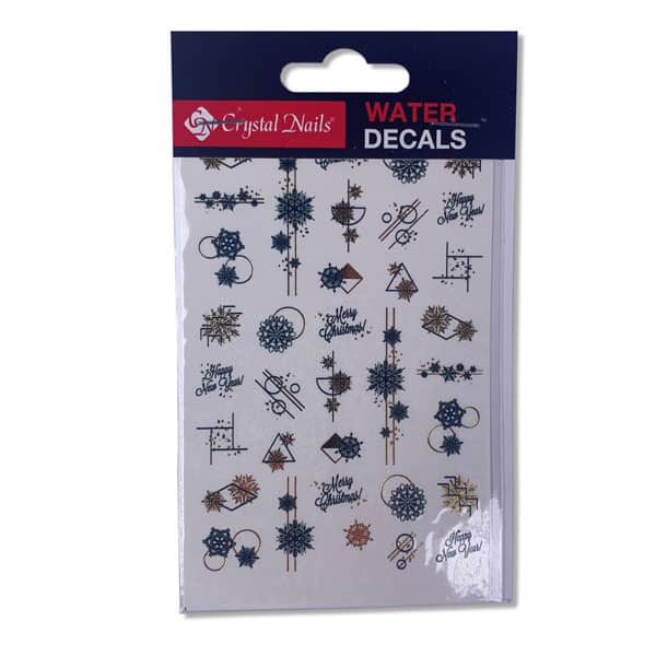 CN water decal - golden flakes