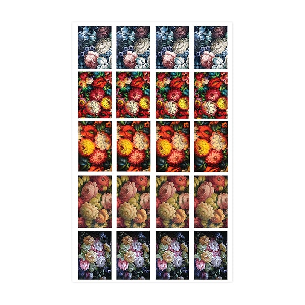 Baroque Sticker - Blumen Zhostovo