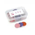 Schleifscheibenaufsatz, 3 Körnungen