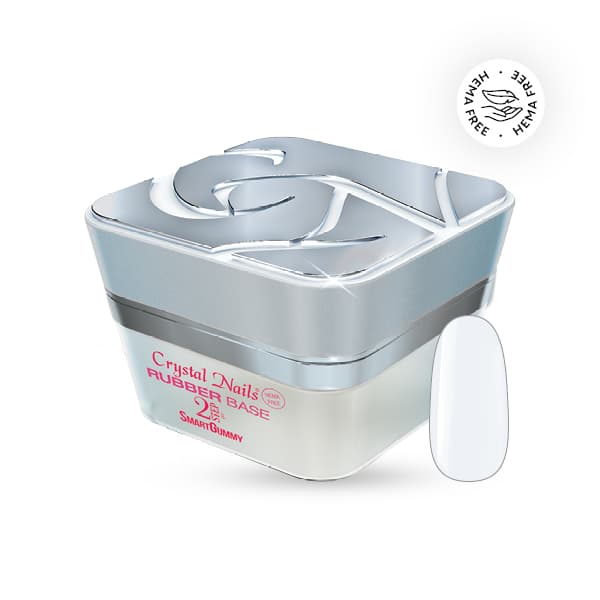 CN SmartGummy Rubber Base gel - Nr02 Milky White 30ml