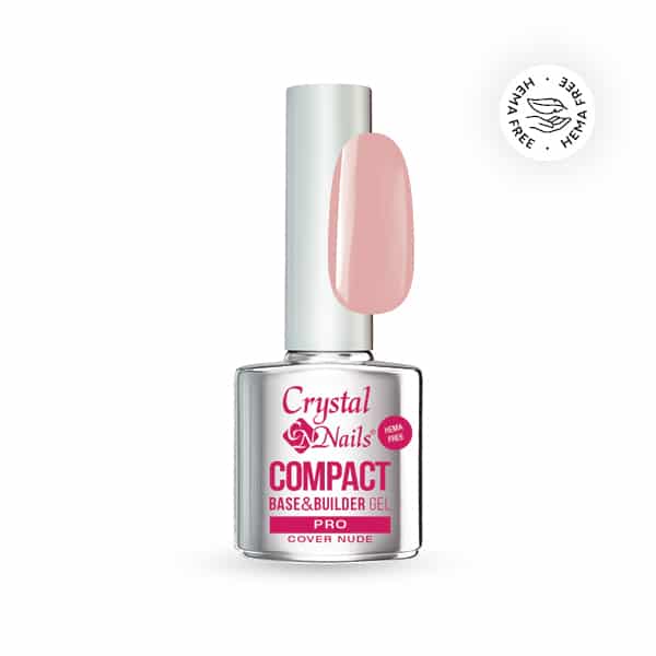 CN Compact Base Cover Nude gel PRO 8ml - dickviskoser, selbstglättend, M-Länge