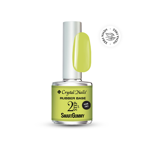 CN SmartGummy Base & Builder gel - Nr24 Neon Yellow, 8ml THF