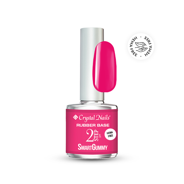 CN SmartGummy Base & Builder gel - Nr 19 Electric Pink, 8ml THF