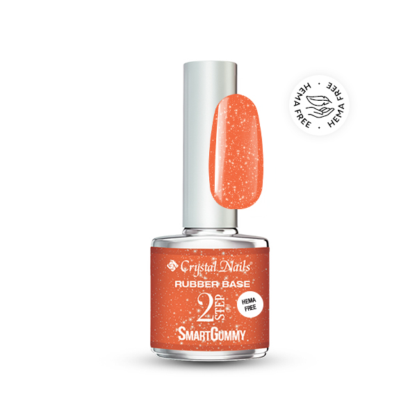 CN SmartGummy Base & Builder gel - Nr 18 Sunshine Tangelo, 8ml THF