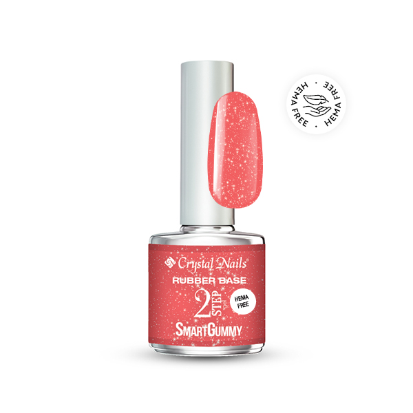 CN SmartGummy Base & Builder gel - Nr 17 Sunshine Flamingo, 8ml THF
