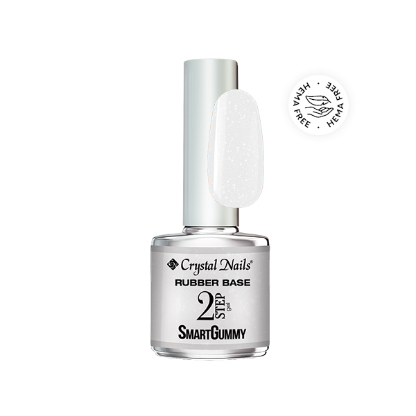 CN SmartGummy Base & Builder gel - Nr48 Shimmer White, 8ml THF