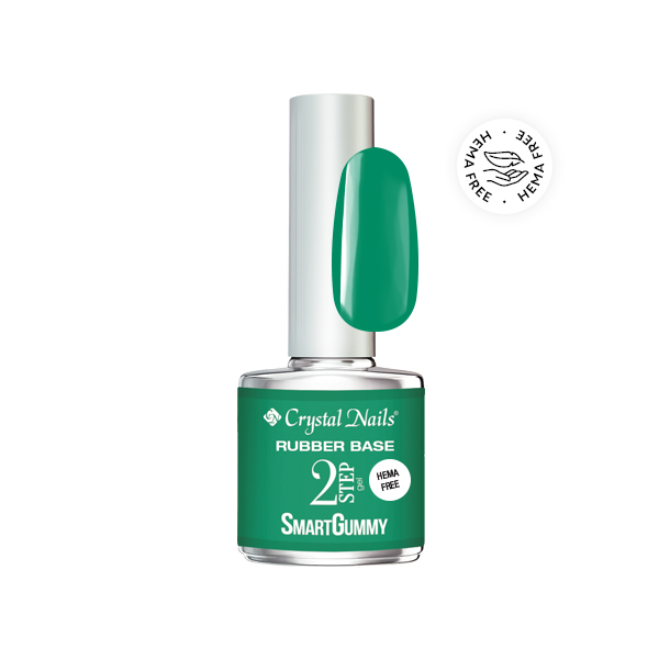CN SmartGummy Base & Builder gel - Nr32 Glowy Jungle, 8ml THF