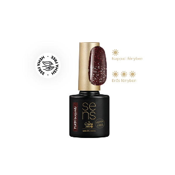 CN SENS 3G Polish - Flash Burgundy 4ml THF