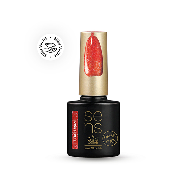 SENS 3G Polish Flash Coral, 4ml THF