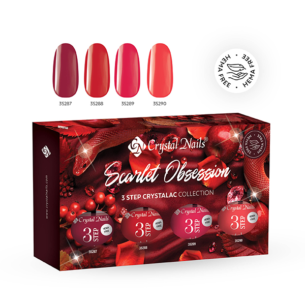 CN 2026 Scarlet Obsession 3S CrystaLac Kit (4x4ml)